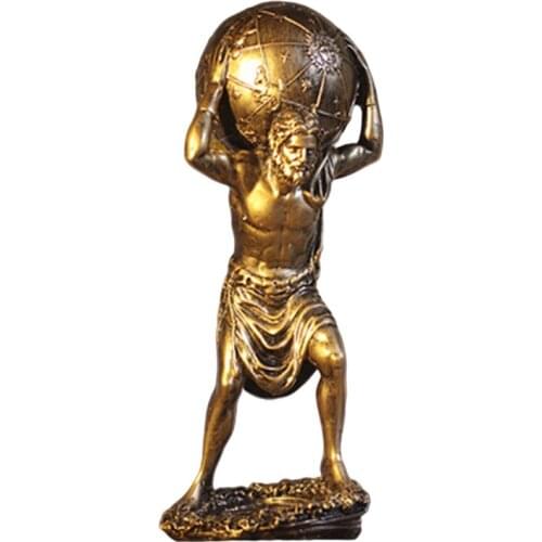 Ancient Greek Warrior Figure Room Decoration Accessories Home Decor Hercule Statues & Sculptures home decoration gothic decor