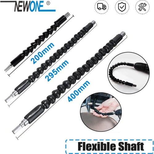 Black Flexible Shaft Bits Extention Screwdriver Bit Holder Connect Link For Electric Drill