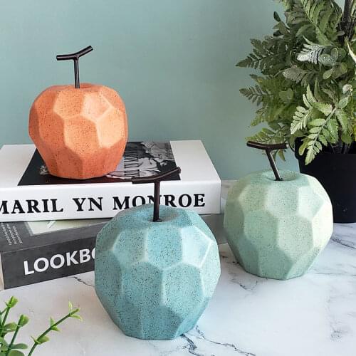 Ceramic Apple Pear Decoration Modern Simple Living Room TV Cabinet Home Decoration Fruit Decoration Crafts