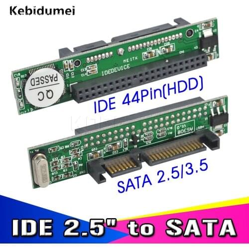 2015 IDE to Sata 2.5" IDE Female 40 pin port to 2.5 Sata Female 1.5Gbs Support ATA 133 100 HDD CD DVD Serial Adapter Converter