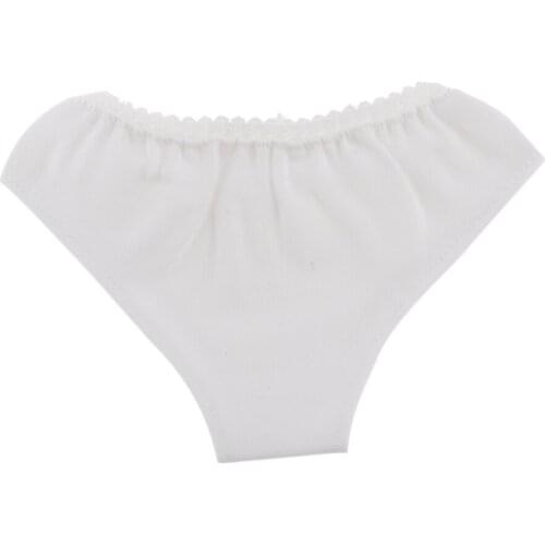 1/3 Scale Fashion White Lace Trim Underwear Briefs For BJD SD Dollfies