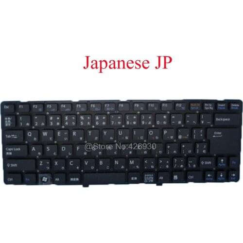 Laptop JP Keyboard For SONY For VAIO VPCEA VPC-EA Series V081678D JP 148792011 550102L02-203-G Japanese black new