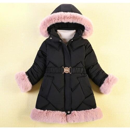 Autumn And Winter Thick And Warm Outer Wear Long Multi-Color Hooded Windproof Fashion Cute Boy And Girl Padded Jacket