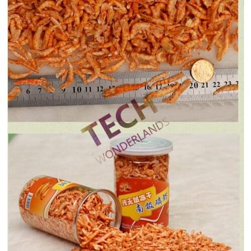100G/660ML Dry Krill Dried Shrimp For Marine And Freshwater Aquarium Fish Food 1PC