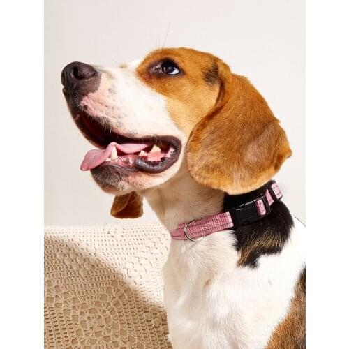 Reflective Dog CollarSoft Neoprene Padded Breathable Nylon Pet Collar Adjustable for Small Medium Large Dogs