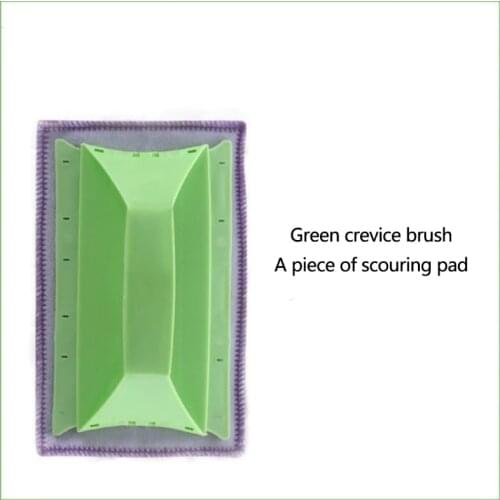 T21D Hand-held Groove G-ap Cleaning Tools Door Window Track Cleaning Brush Corner Cleaning Tools Set for Shutter/Keyboard