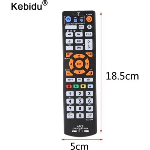 Kebidu Smart Remote Control Controller IR Remote Control With Learning Function for TV CBL DVD SAT For L336 TV BOX