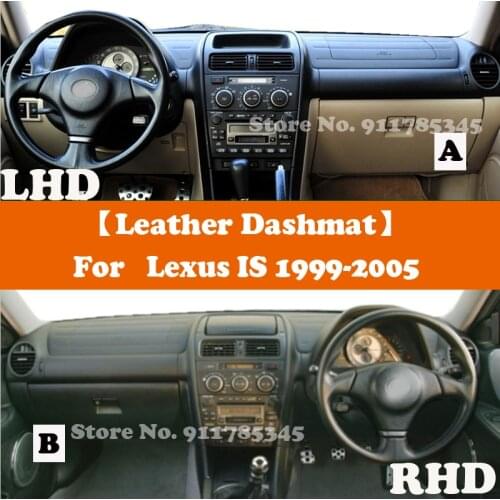 Suede Leather Dashmat Accessories Car-Styling Dashboard Covers Pad Sunshade For Lexus IS I E1 200 GXE10 300 JCE10 is250 is300