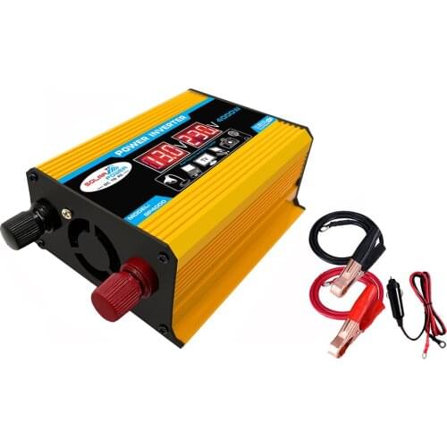 1x car power inverter DC 12V to 220V AC 50HZ 4000W Power Inverter