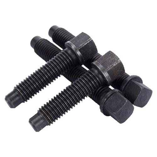 1pcs M16 sifang head with pad screws convex end screw knife holder bolts cylindrical bolt black color GB86 16mm-100mm lenght