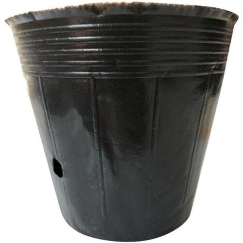 10 PCS Plastic Nursery Flowerpot For Gardening Seedlings Planter Containers Multiple Sizes Optional Flower Plant Pot
