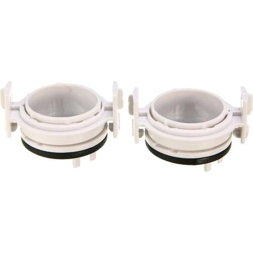 2pcs H7 HID Headlight Socket Head Light Bulb Holder Adapter Accessories For BMW E46 3 Series 1999-2006