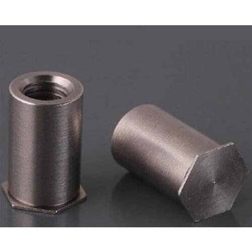 20pcs Stainless Steel Blind hole Riveted Nut column BSOS-M5 Bottom hole 7.2mm