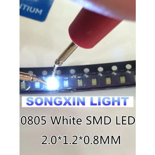 3000pcs Time-limited Limited Surface Mount XIASONGXIN LIGHT 0805 White Smd Led Super Bright Lamp Lights-emitting Diodes