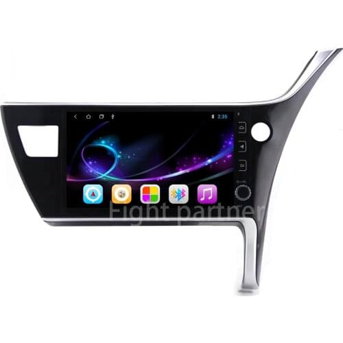 Individuality 2.5D 10.2inch Android 8.1 Car dvd player for Toyota Corolla Altis 2017 Right Hand Drive GPS Navigation Radio BT
