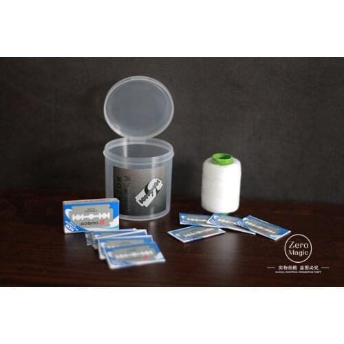 Razors by Will Stelfox -Magic tricks,gimmick+online teaching,original props,Blade Eating Mystery
