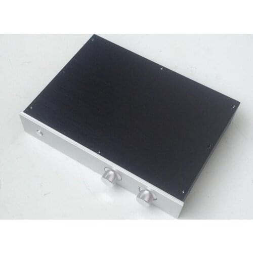 BZ4308 VU Meter Full Aluminum Preamplifier Successfully Place Chassis / AMP Case / Case / DIY Box (430 * 80 * 308mm)