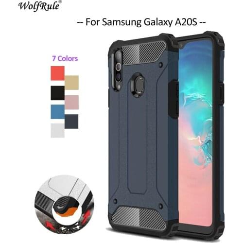 For Samsung Galaxy A20S Case For Samsung A20S Case TPU & PC Armor Bumper Phone Case For Samsung Galaxy A20S Cover A207 6.49