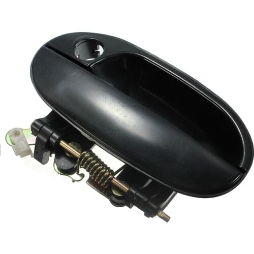 Black Front Left Outer Outside Exterior Door Handle for Hyundai Accent 1995 1996 1997 1998 1999