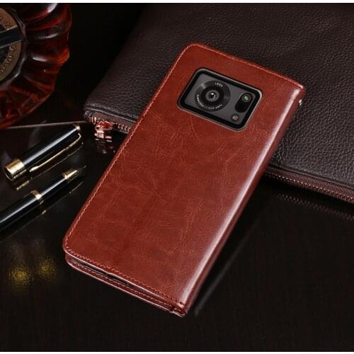 For Sharp Aquos R6 Case Flip Wallet Business Leather Fundas Phone Case For Aquos R6 SH-51B Cover with Card Holder Accessories