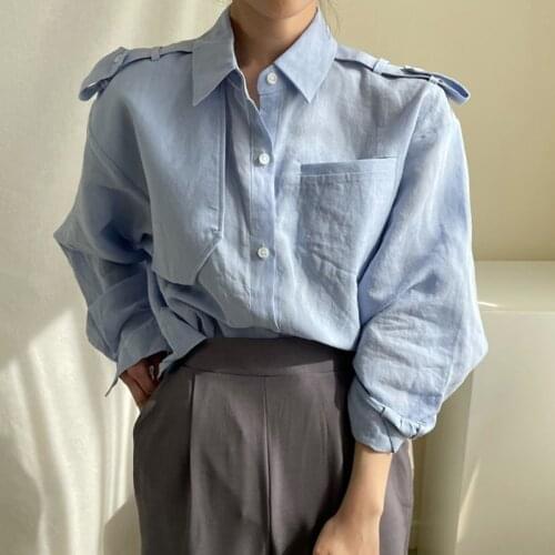 Женские голубые рубашки Iceinside China At AliExpress