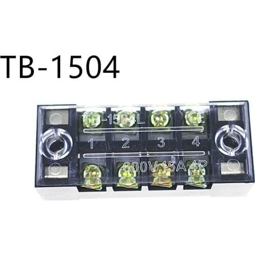 Terminal blocks TB-1504(15A 4P) Patch panel Wiring row junction box