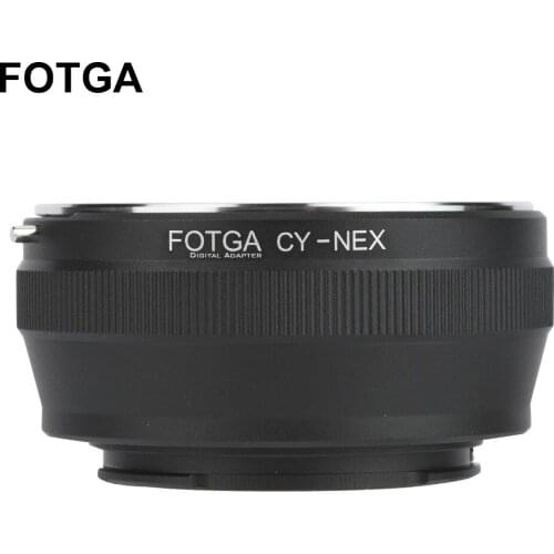 FOTGA Adapter Ring For Contax CY Lens to for Sony E Mount NEX-3 NEX-5 NEX-7 5C 5N 5R Camera Lens Adapter Ring Converter