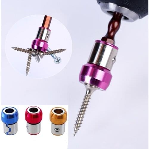 Magnetic Ring Alloy Electric Magnetic Ring Screwdriver Bits Anti-Corrosion Strong Magnetizer Phillips drill bit Magnetic Ring