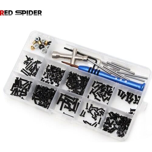 WLtoys 144001 M2 M2.5 M3 Screw Fastener Kit Cross Sleeve Allen Wrench Swing Arm Pin Screws For 1/14 RC Car Spare Parts