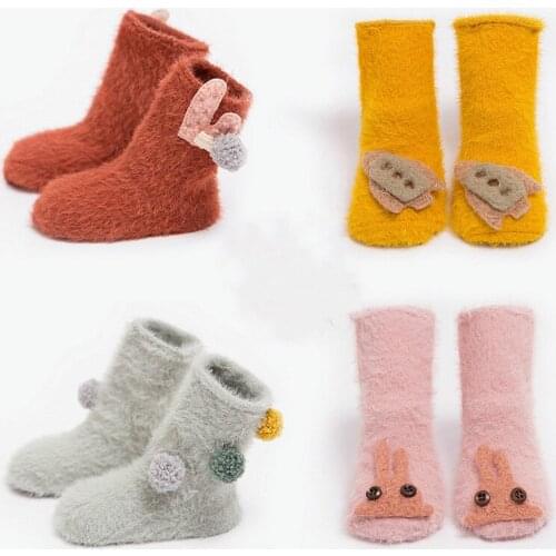 Winter Baby Socks Boys and Girls Socks Baby Baby Cotton Socks Childrens Floor Socks Baby Feet Socks