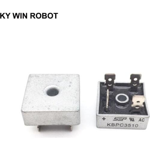 1PCS KBPC3510 35A 1000V Diode Bridge Rectifier Original Free Shipping