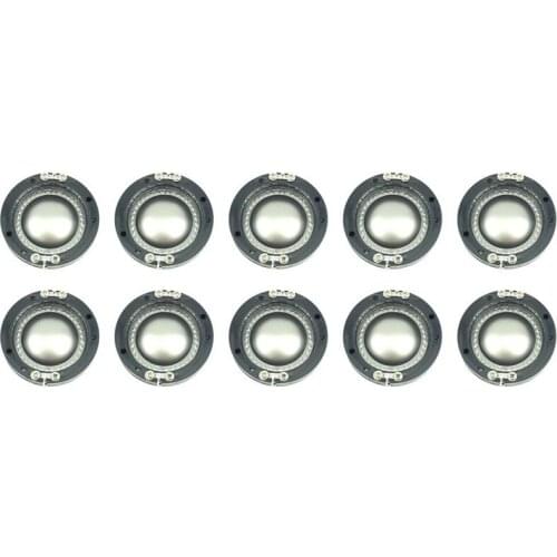 10PCS/LOT 44.4mm 44.5mm Fit For JBL 2425 diaphragm Tweeters voice coil Replacement Diaphragm for Samson CD44T Driver 8 ohm