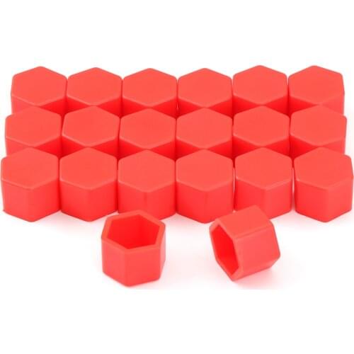 20x Silicone Caps 19mm Car Hex Wheel Nuts Lugs Bolts Screw Covers For Ford Focus