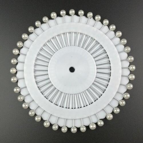 40ps Multi Round Pearl Head Dressmaking Pins Weddings Corsage Florists Sewing Tool Mini Ball Handmade Crafts Accessory DIY Craft