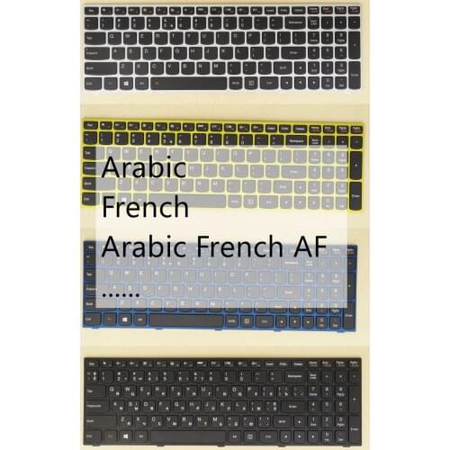 Arabic French AF Keyboard For Lenovo 300-15ibr 300-15isk 300-17ISK 305-15ABM 305-15IBD 305-15IBY 305-15IHW 500-15ACZ 500-15ISK