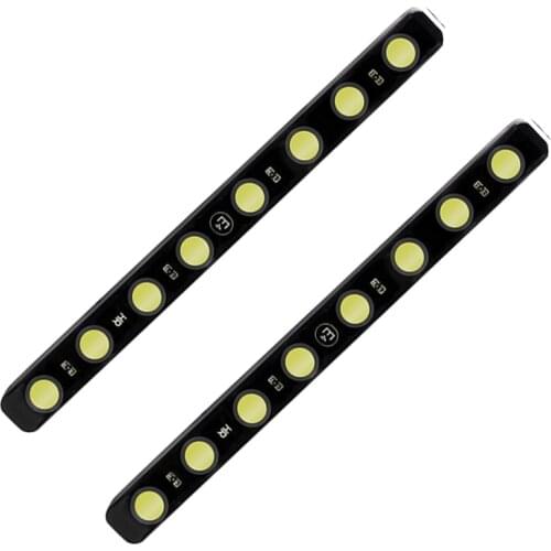2Pcs/Pair Car Universal 8 LED 6W Daytime Running Light DRL 100% Waterproof Fog Warning Decorative Lamp Super Bright Day Light