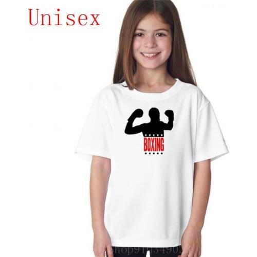 Boxing king kids clothes t shirt boys kids clothing kids clothes boys tops for girls funny fashion boy tshirt