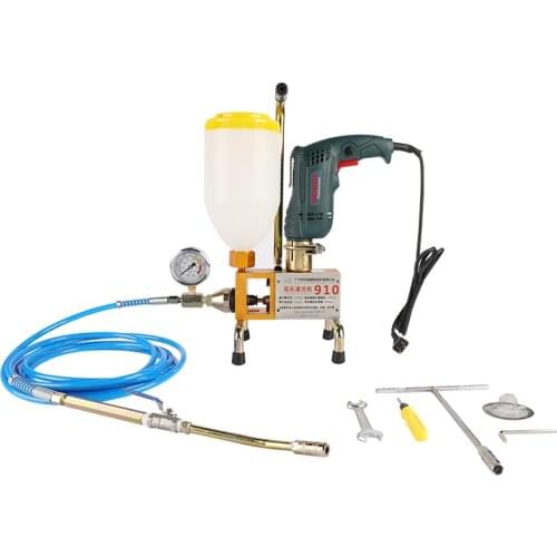 HB910 single liquid pu agent and epoxy injection grouting machine