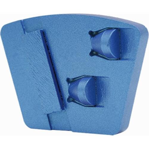 PCD35 Quick Change Scanmaskin Floor Pads Two Quarter Half PCD Grinding Shoes Husqvarna Quick Lock PCD Wheel for Epoxy 12PCS