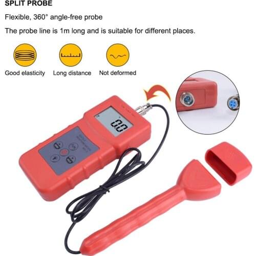 MS310-S Moisture Analyzer for Measuring Wood, Carton, Building Materials, Textiles, Hair, Leather, Foam, Chemical Raw Materials