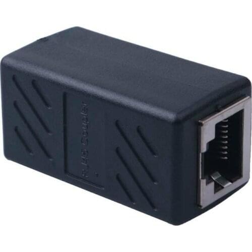 RJ45 Female To Female Network Ethernet LAN Splitter Connector Transfer Head RJ45 Adapter Coupler