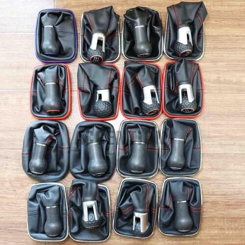 For Seat Leon 2000 2001 Toledo 1999 2000 2001 5 / 6 Speed Gear 23 mm Hole Car Shift Knob With Boot