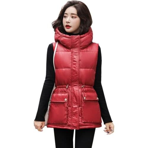 SNOW PINNACLE Women's Hooded Vests
