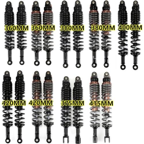 Titanium Black Motorcycle Off-Road Moto Mountain Dirt Bike Rear Front Shock Absorber Suspension Protector D30