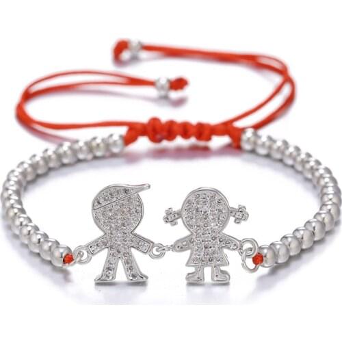 Juya Womens Bracelets Supplies Adjustable Chains Friendship Bracelets For Boy Girl MaMa Charms Bracelets Wholesale