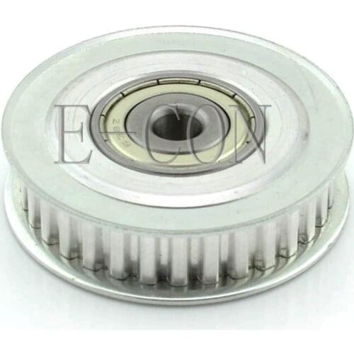 1pcs 8mm/10mm/12mm/15mm XL 32 Teeth 11mm Width Timing Belt Idler Pulley With Bearing