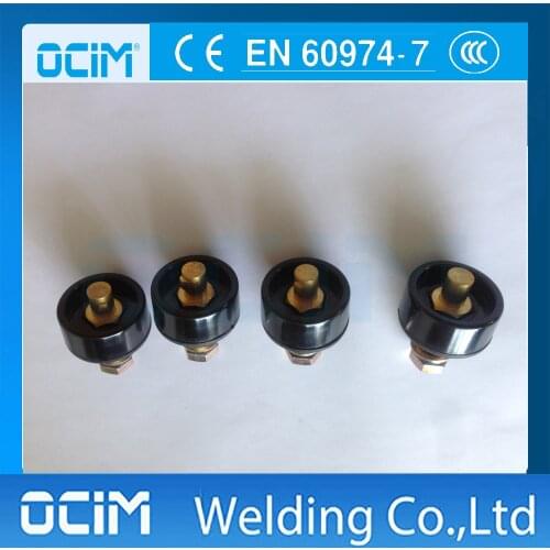 2PCS Connector Male Panel 10 - 25 for Machine de Welding Team DE welding Inverter