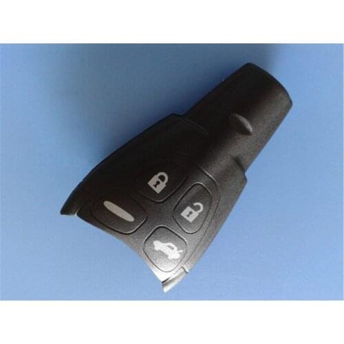 4 Buttons Smart Remote Key Shell For SAAB 93 95 9-3 9-5 Blank Car Key Fob Case