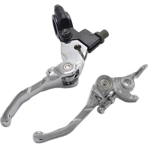 7/8" 22mm Folding Brake Clutch Lever Set aluminum alloy for CRF IRBIS APOLLO XMOTOS KAYO Sdg Ssr 70 110 107 125 Pit Bike