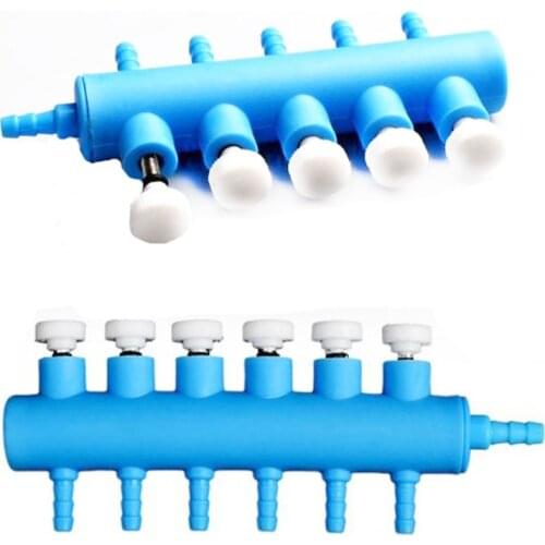 Aquarium Accessories Air Splitter Valve Fish Tank Air Pump Flow Splitter Distributor Pump Valve Tap Lever Control Switch Valve